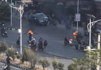 आचार्यद्वारा संसद् भवन अगाडि आत्मदाहको प्रयास