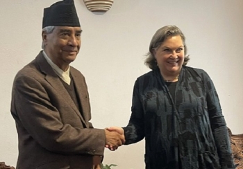 सभापति देउवा र अमेरिकी उपविदेश मन्त्रीबीच भेटवार्ता