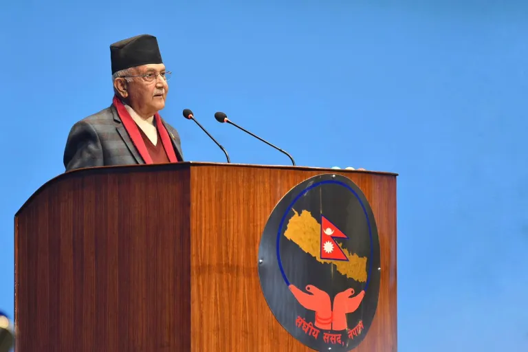 राष्ट्रलाई अस्थिरताबाट जोगाउन प्रचण्डलाई प्रधानमन्त्री बनायौँ : केपी ओली