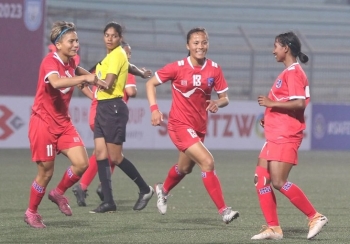 साफ यु–२० महिला च्याम्पियनसिप : नेपाल र भारतबीच प्रतिस्पर्धा हुँदै