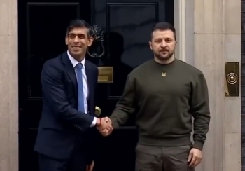 थप युद्ध सामग्री दिन बेलायतलाई युक्रेनको आग्रह