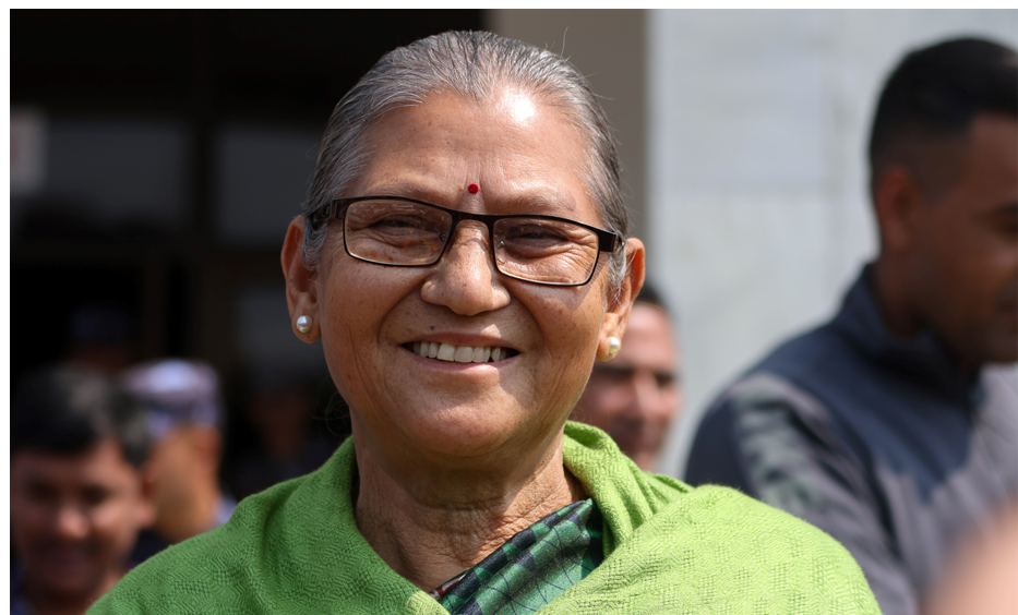 मतदान स्थलबाट अष्टलक्ष्मी शाक्य भन्छिन्- जित्नेमा ढुक्क छु