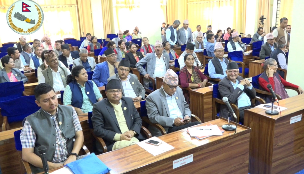 बागमती प्रदेशसभा बैठक १० गतेका लागि सारियो