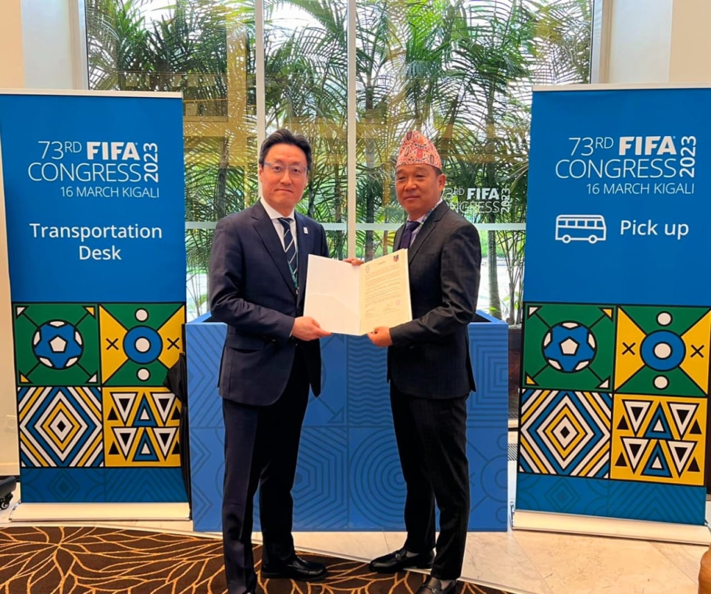 नेपालको मुख्य प्रशिक्षकको पारिश्रमिक कोरियाले दिने