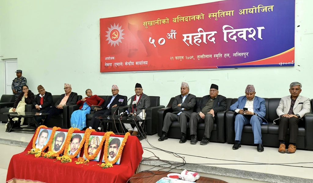 ओलीको टिप्पणी- माओवादी जनयुद्धले राजतन्त्रको अन्त्य गरेको होइन