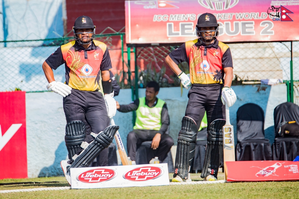 पीएनजीद्वारा युएईलाई २३५ रनको लक्ष्य