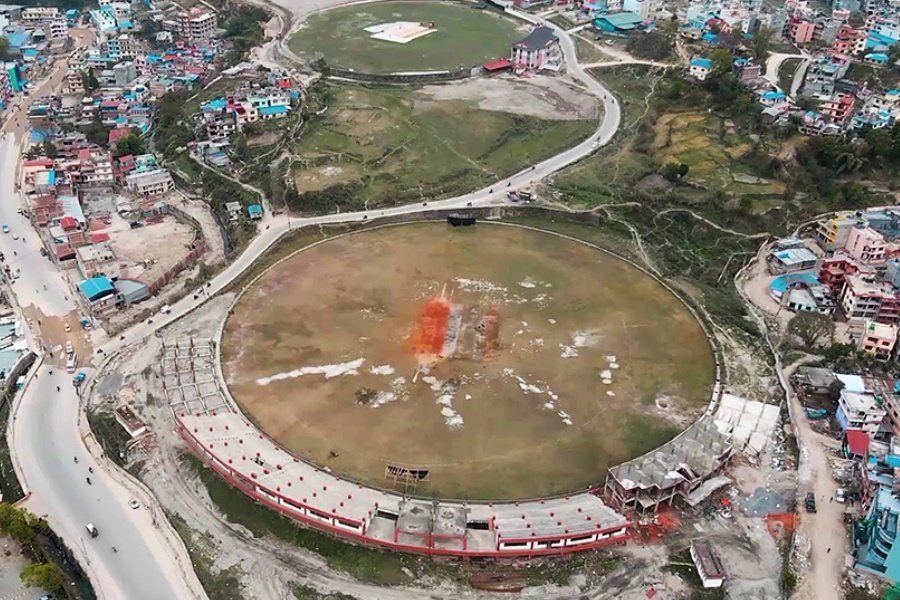 पहिलो पटक अन्तरराष्ट्रिय खेल हुँदै मूलपानी क्रिकेट मैदानमा