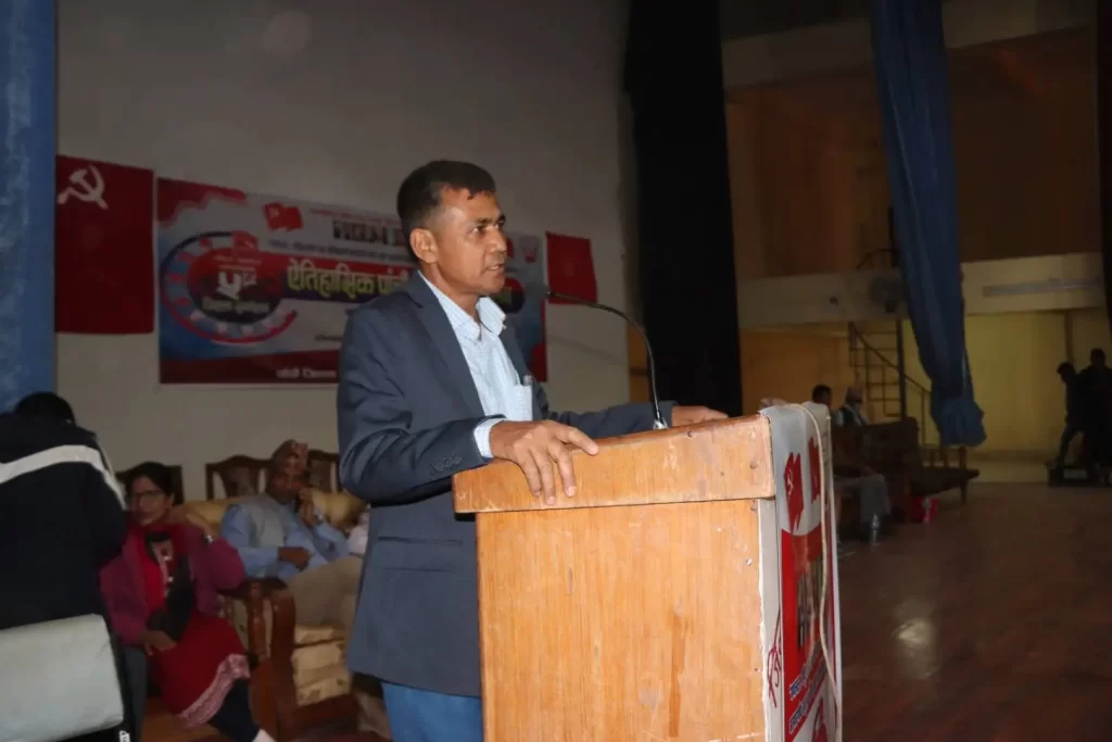 राष्ट्रिय जनमोर्चा अर्घाखाँचीको अध्यक्षमा थम्मन केसी निर्वाचित