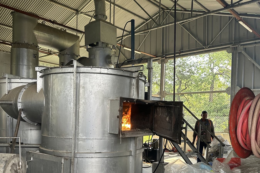 अन्तराष्ट्रिय अभ्यासमा फोहोर नष्ट गर्ने मेसिन त्रिभुवन विमानस्थलमा संचालन