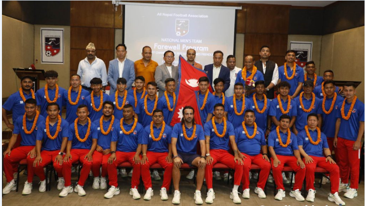 साफ तयारीका लागि फिलिपिन्स जाने नेपाल टिमको बिदाइ