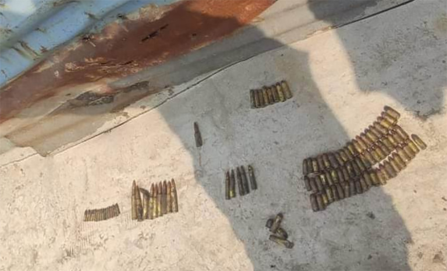 वीरगञ्जमा नाला सफा गर्दा ठूलो मात्रामा बन्दुकका गोली फेला परे