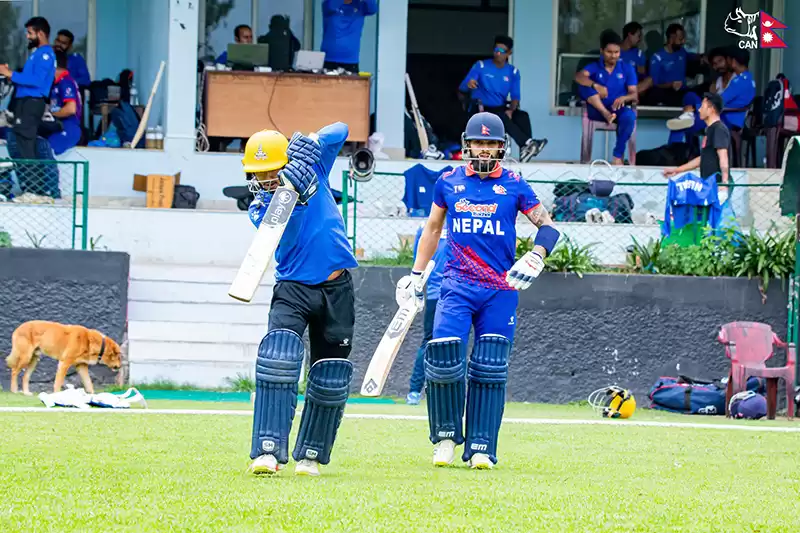 अभ्यास खेलमा नेपालको लगातार तेस्रो हार