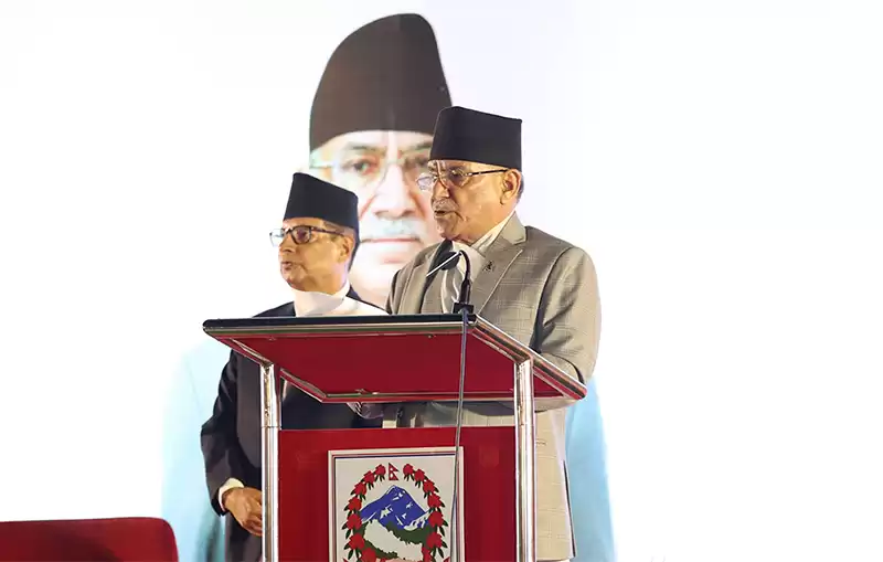 विदेशमा बस्ने नेपालीको मताधिकार प्रत्याभूत गर्न प्रतिवद्ध छौं- प्रधानमन्त्री प्रचण्ड