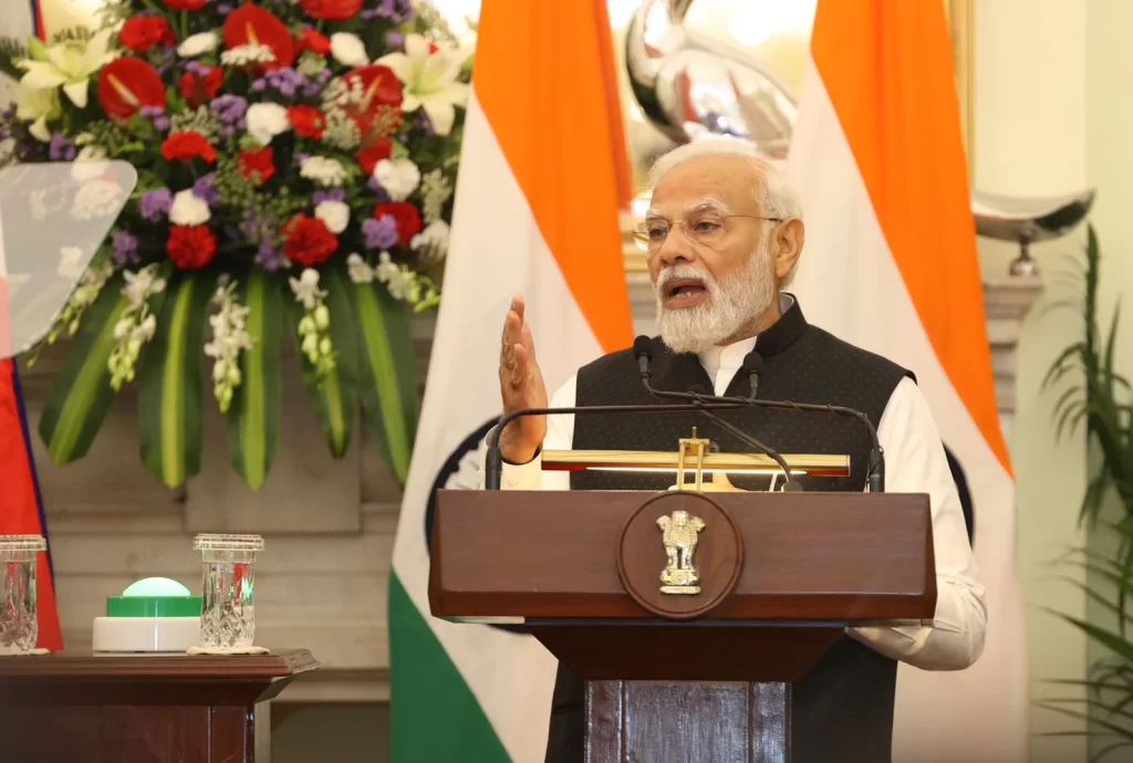 ‘भारत–नेपाल पर्टनरसीप सुपरहिट बनाउँछौँ’ : भारतीय प्रधानमन्त्री मोदी