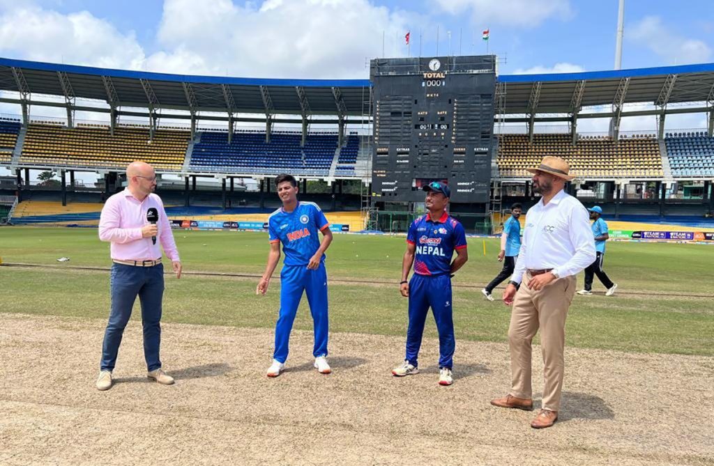 भारतविरुद्ध पहिले ब्याटिङ गर्दै नेपाल