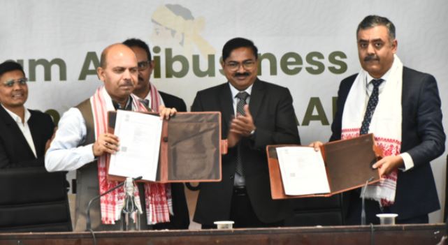 भारतको असाम राज्यद्वारा कृषि विकासलाई बढावा दिनको लागि सम्झदारी पत्रमा हस्ताक्षर