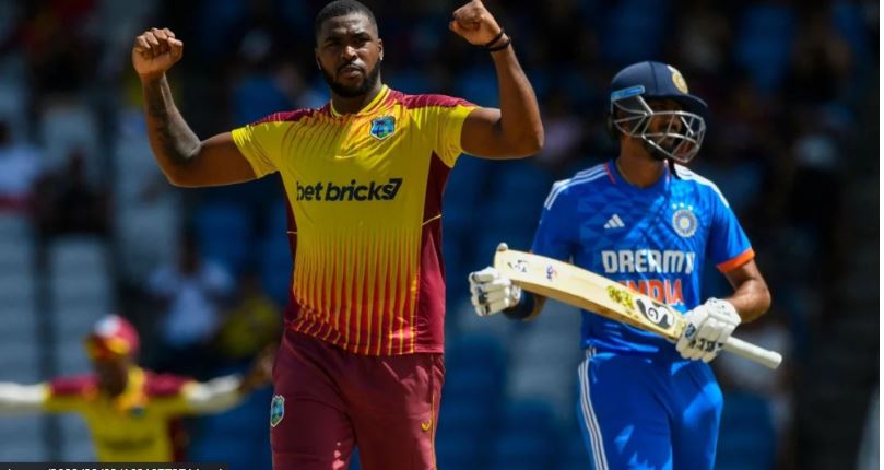 वेस्ट इन्डिजविरुद्धको पहिलो टी-ट्वान्टीमा भारत चार रनले पराजित