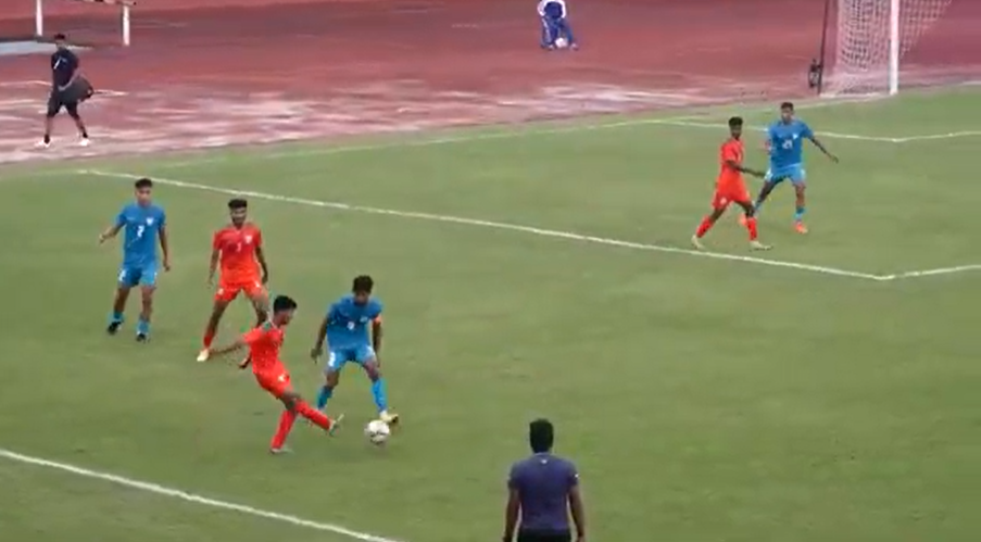 साफ यू १९ च्याम्पियनसिपमा भारतको विजयी सुरुवात