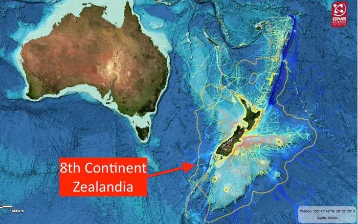 आठौं महादेश पत्ता लाग्यो, जारी गरियो नक्सा र राखियो नाम ‘जिल्यान्डिया’