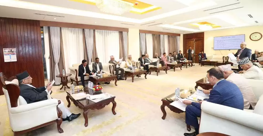 जलवायु परिवर्तनबाट सिर्जित समस्या उपयुक्त नीतिमार्फत समाधान गर्नुपर्छः प्रधानमन्त्री प्रचण्ड