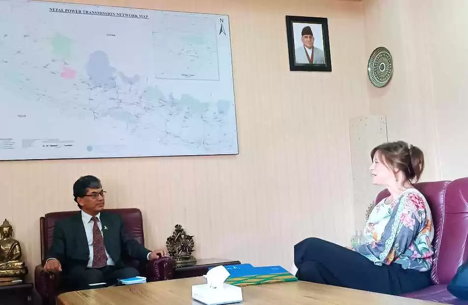 योजना आयोग उपाध्यक्ष श्रेष्ठ र अष्ट्रेलियन राजदूत भोल्कबीच भेटवार्ता