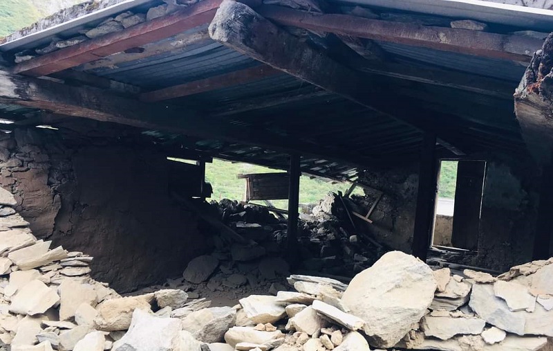 बझाङ भूकम्प अपडेटः ६ जना घाइते, राजमार्ग अवरुद्ध