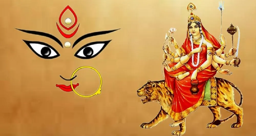 दशैंको तेस्रो दिनः आज चन्द्रघण्टा देवीको पुजा आराधना गरिदै