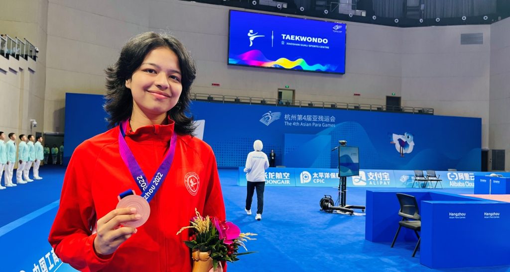 एसियाली पारा खेलकुदमा पलेशालाई ऐतिहासिक पदक