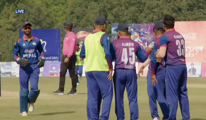 यूएईलाई हराउँदै नेपालको सुखद सुरुवात