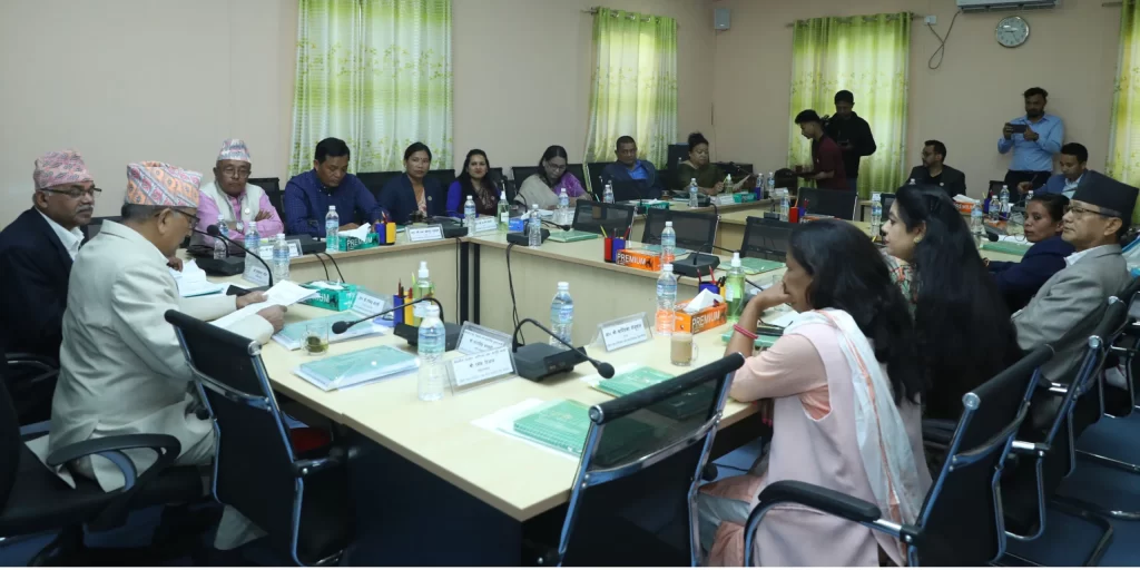 भूकम्प प्रभावित क्षेत्रमा अत्यावश्यक वस्तुको सहज व्यवस्था मिलाउन संसदीय समितिको निर्देशन