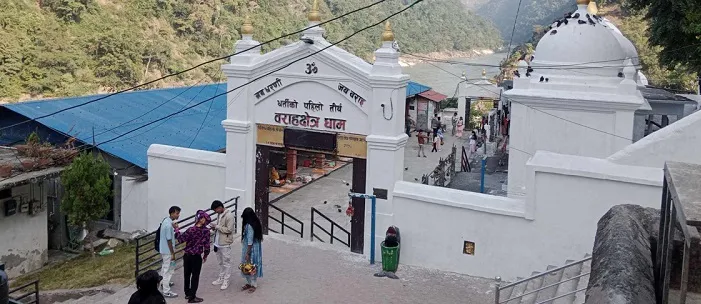 वराहक्षेत्रमा हरिबोधिनी एकादशी मेलाको तयारी