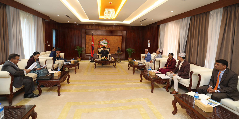 राष्ट्रियसभा सदस्य निर्वाचन मिति तोक्न सरकारलाई परामर्श