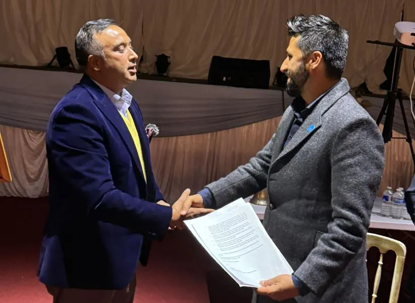 रवि लामिछानेलाई एनआरएनएको ७ बुँदे ज्ञापनपत्र