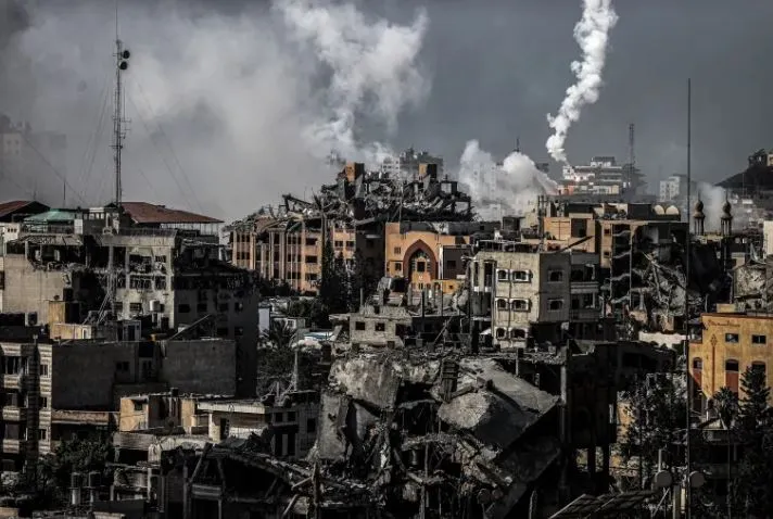 इजरायलद्वारा गाजाको दक्षिणमा आक्रमण