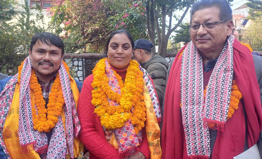 राष्ट्रियसभामा गण्डकीबाट सत्ता गठबन्धनका उम्मेदवार निर्वाचित