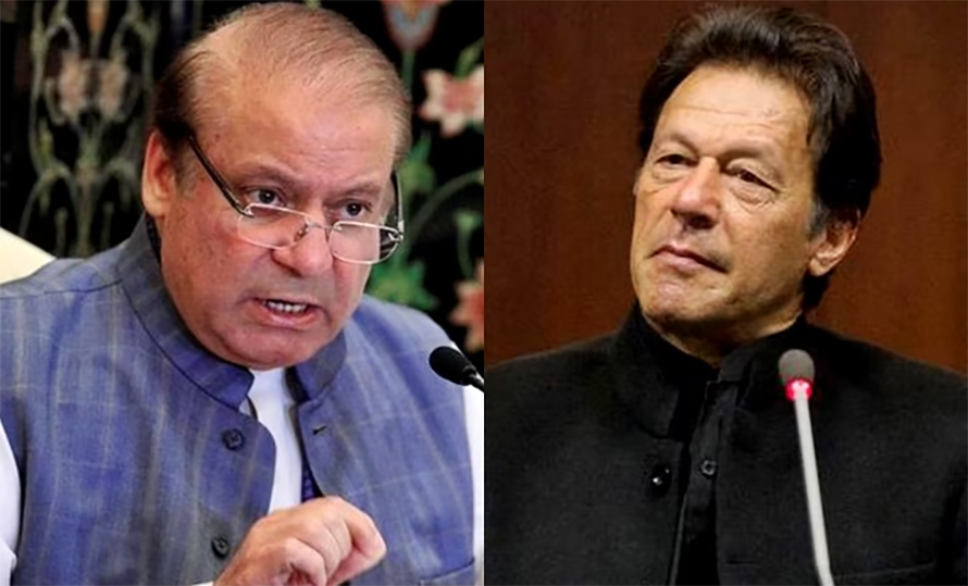 पाकिस्तान चुनाव लोकप्रिय इमरान र सेना समर्थित नवाजको प्रतिस्पर्धा