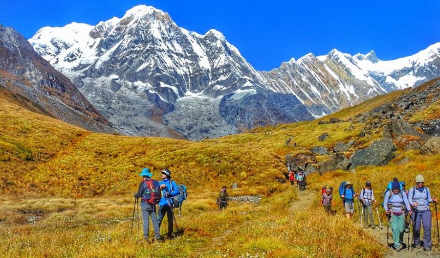 अहिलेसम्मकै धेरै पर्यटकले गरे अन्नपूर्ण क्षेत्रको भ्रमण