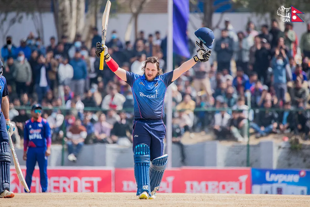 नामिबियासँग नेपाल २० रनले पराजित