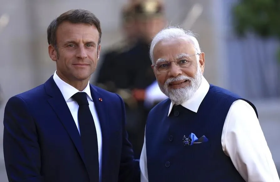 विश्व परिवर्तनमा भारत अग्रपङ्क्तिमा हुनेछ : फ्रान्सेली राष्ट्रपति