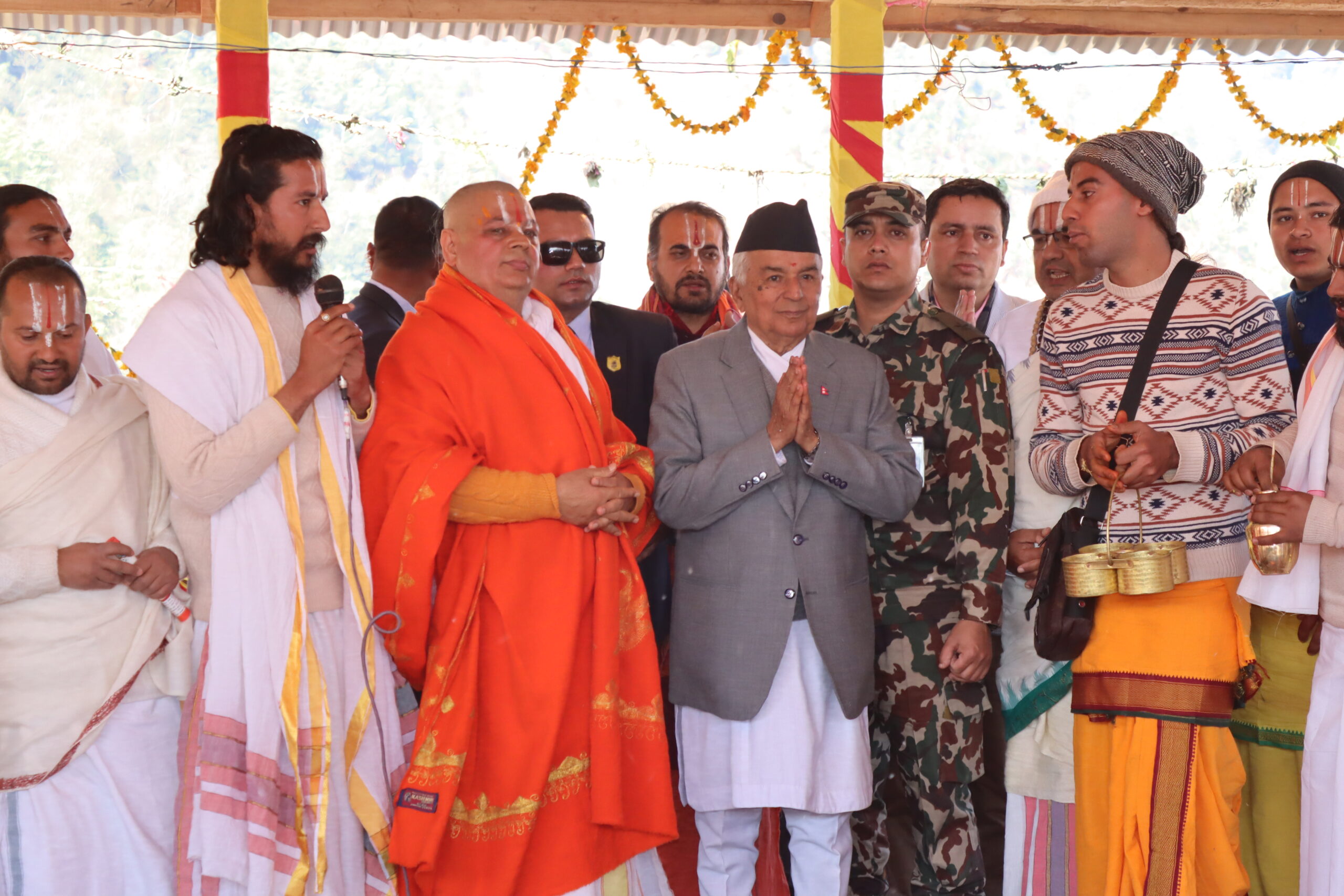 धौलागिरि पवित्र तपोभूमिः राष्ट्रपति पौडेल