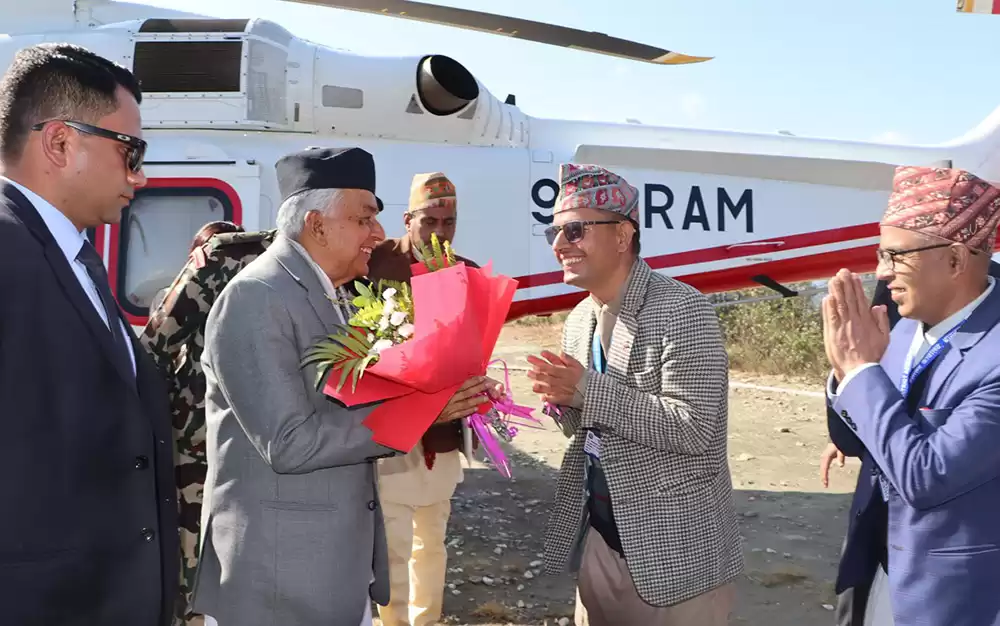 राष्ट्रपति पौडेल बागलुङको पञ्चकोटमा