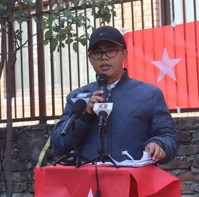 युवा संघ नेपालको कार्यवाहक अध्यक्षको जिम्मेवारी प्रवक्ता सन्जिप राईलाई