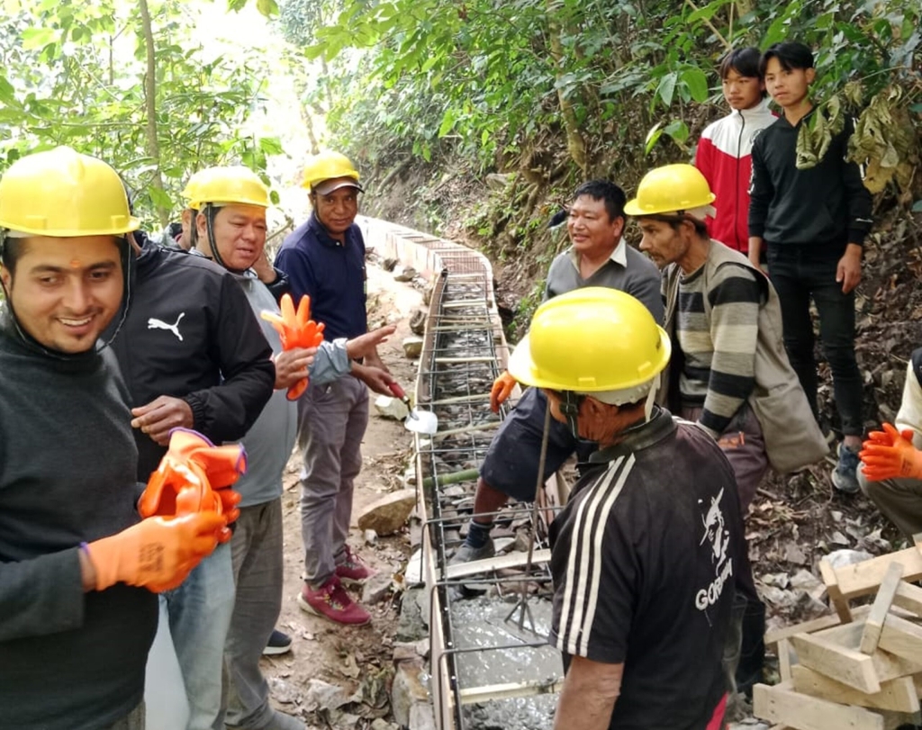 माङसेवुङमा एकै पटक थालिए चार वटा सिँचाइ आयोजना
