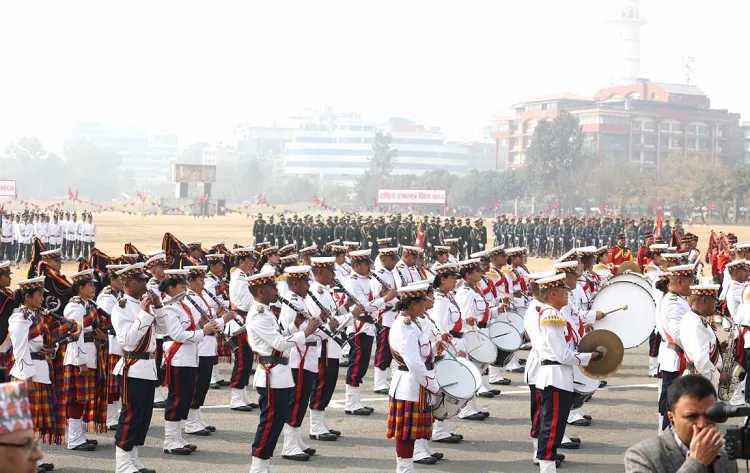 टुँडिखेलमा राष्ट्रिय प्रजातन्त्र दिवस समारोह