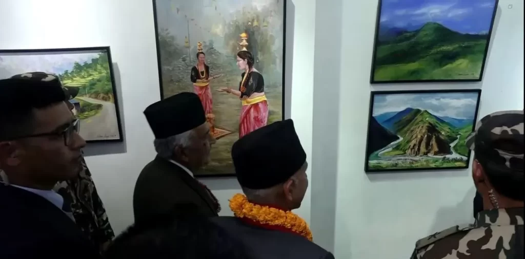 मुन्दुम अन्तर्राष्ट्रिय चित्रकला प्रदर्शनी काठमाडौंमा