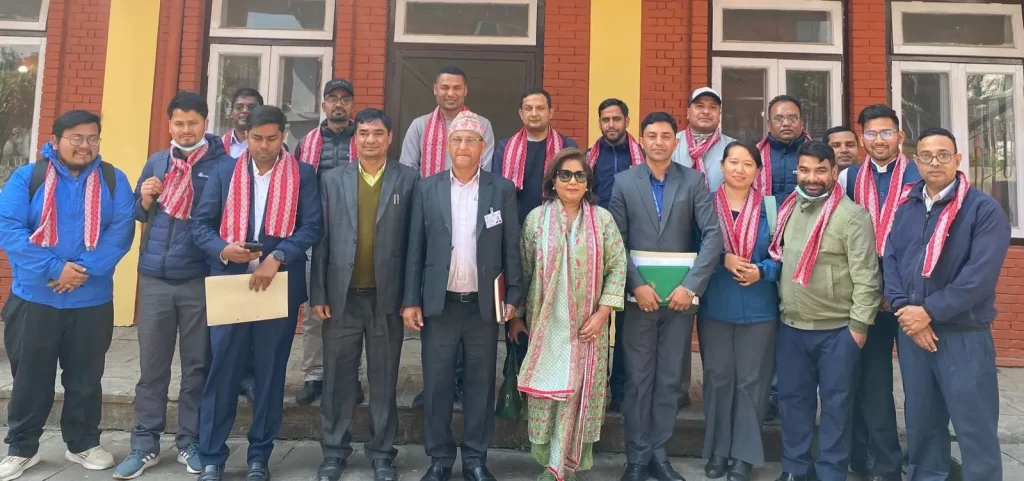 बाँदर व्यवस्थापनका विषयमा तालिम लिन भारत जाने प्राविधिकको बिदाइ