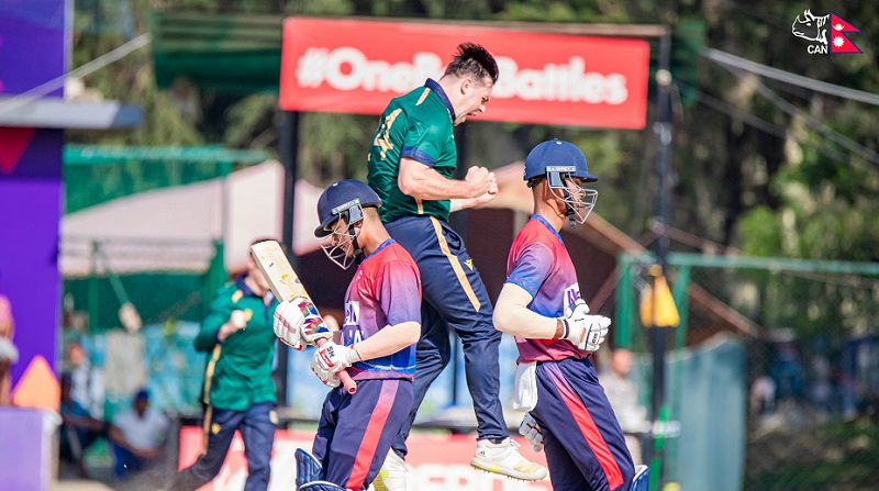 दोस्रो टी–२० अभ्यास खेलमा पनि नेपाल ए पराजित, आयरल्यान्ड–उल्भ्सले जित्यो शृङ्खला