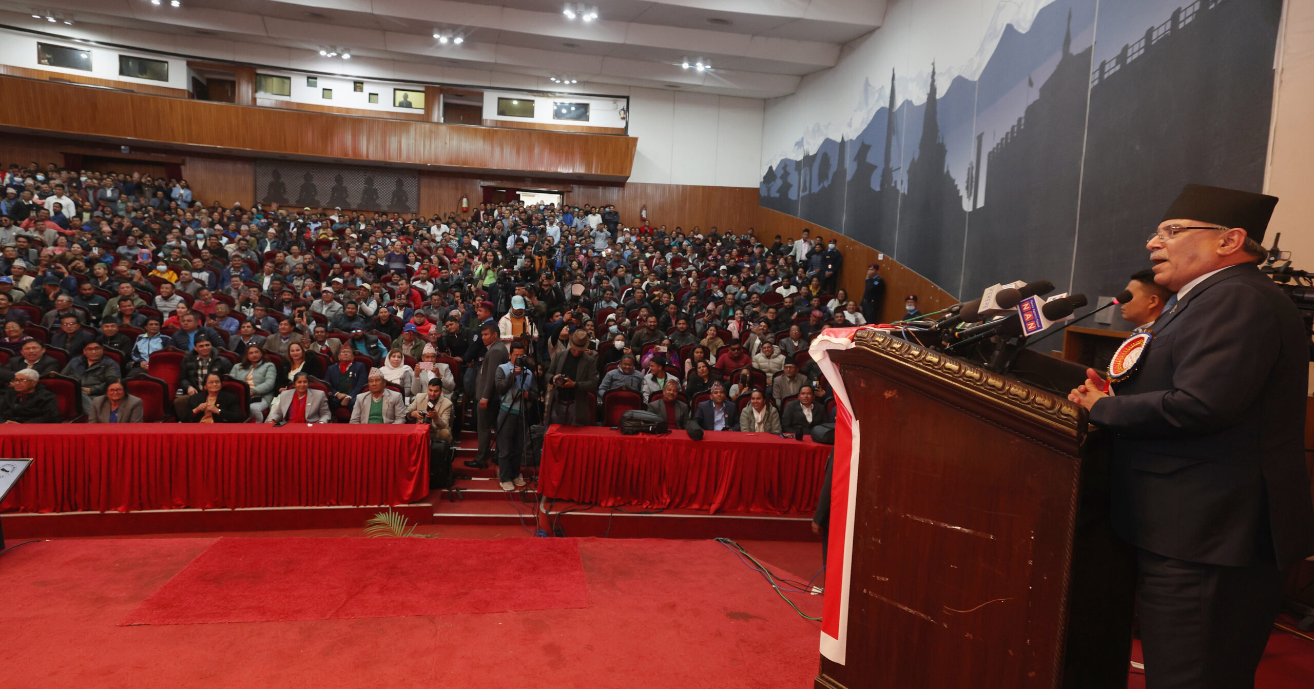 क्रमभंगता गर्ने माओवादीको विशेषता नै हो, म नमर्दासम्म देशमा उथलपुथल भइनै राख्छ– प्रधानमन्त्री