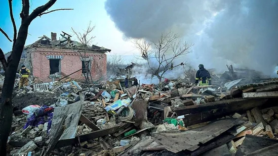 किएभमा रूसी क्षेप्यास्त्र आक्रमण, १३ जना घाइते