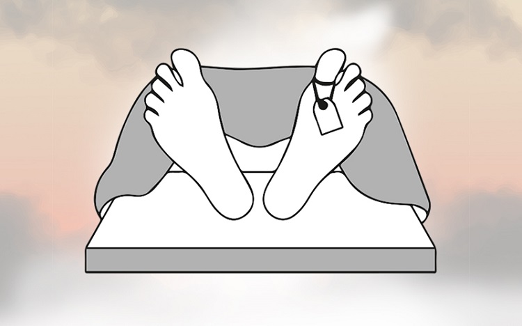 एक वृद्धाको शव गाडिएको अवस्थामा फेला